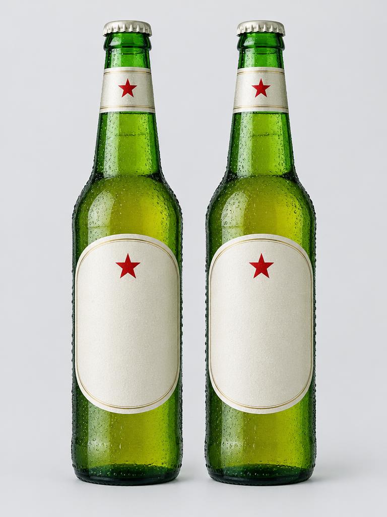 Cerveja lager long neck — imagem ilustrativa